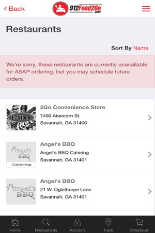 912 Food 2 Go Delivery Service screenshot 2