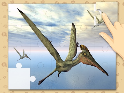 Dinosaurs Prehistoric Animals Jigsaw Puzzles : logic game for preschool kids screenshot 3