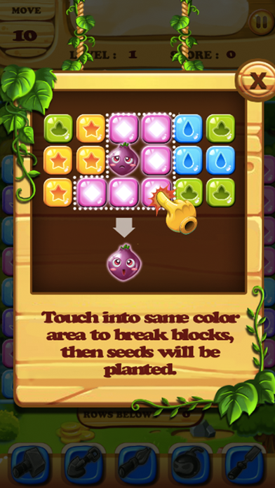Screenshot #1 pour Bubble Viber Fruit Adventure - The Color Block Matching Puzzle