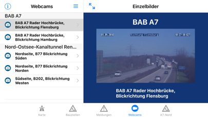 Baustellen-SH iPhone screenshot