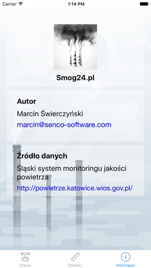 Smog24.pl(圖3)-速報App