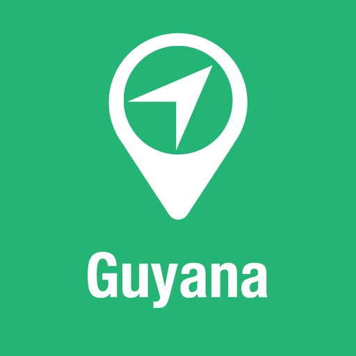 BigGuide Guyana Map + Ultimate Tourist Guide and Offline Voice Navigator icon