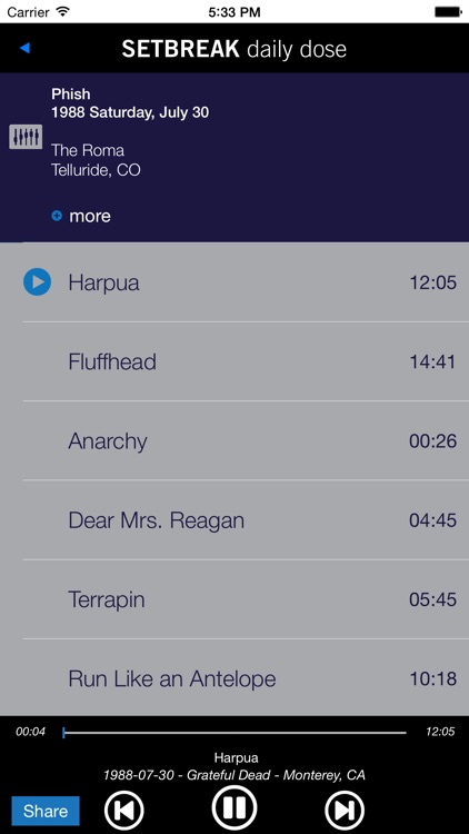 Setbreak Daily Dose - Dead Phish screenshot-3