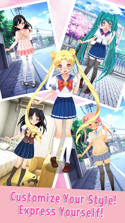 Cute School Girl - Dress up game for kids free