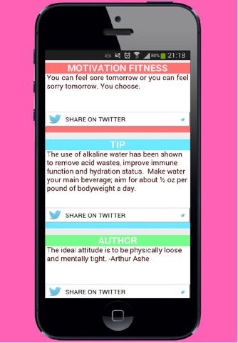 Everyday fitness daily tips screenshot 4