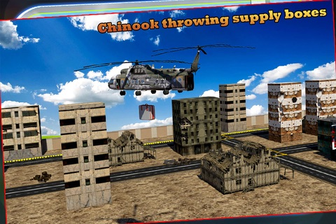 Helicopter: War Relief Mission screenshot 2