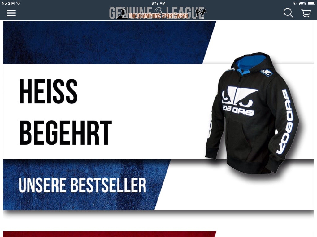 Genuine League Sportswear