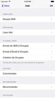 group sms lite iPhone Captures Décran 3