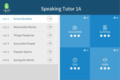 Speaking Tutor 1A screenshot 4