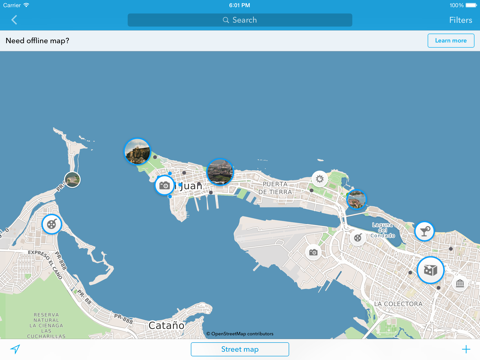 Screenshot #5 pour Porto Rico - Planificateur de voyages par Tripomatic, guide de voyage et carte hors ligne