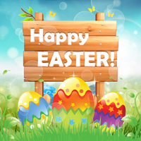 Easter Photo Sticker.s Editor - Bunny Egg and Warm Greeting for Holiday Picture Card