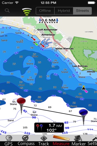 Andalusia GPS Nautical Charts screenshot 4