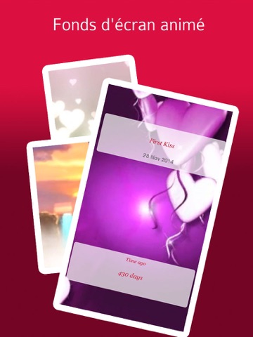 Screenshot #6 pour Compteur d’amour - Depuis combien de temps êtes-vous ensemble ?