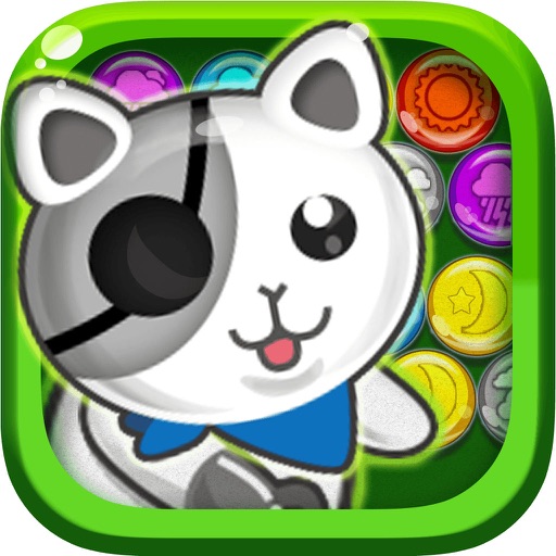 Cute Bubble Cat—The most interesting game Icon