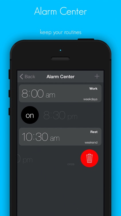 WakUp Alarm Clock Pro - never been so easy to wake up