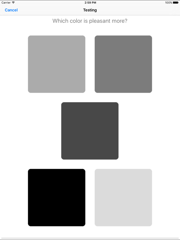 Screenshot #5 pour FLUCT - Full Color Personality Test