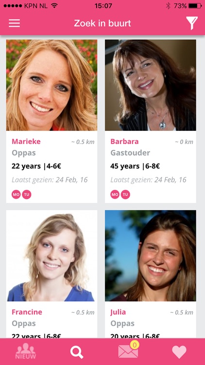 Oudermatch.nl - oppassen en oppas in je buurt