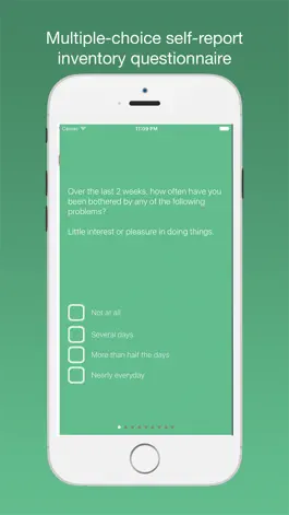Game screenshot PHQ-9 Depression Test Questionnaire apk