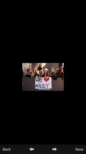 Photo Album App - Miley Cyrus Edition iPhone Ekran Görüntüsü 3