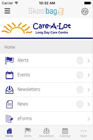 Care A Lot Child Care Centre - Skoolbag screenshot 2