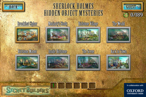 Sherlock Holmes Hidden Object Mysteries screenshot 2