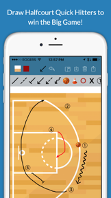 Basketball Clipboard Blueprint screenshot