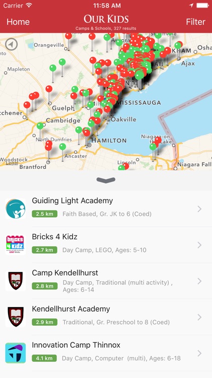 Our Kids: Find Schools & Camps