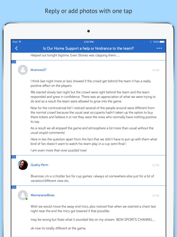 Screenshot #5 pour NSNO Everton Forums