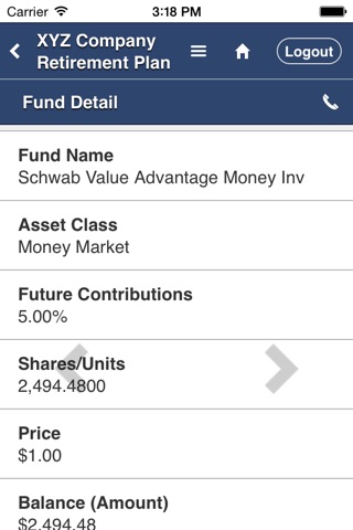 Milliman Mobile Benefits screenshot 3