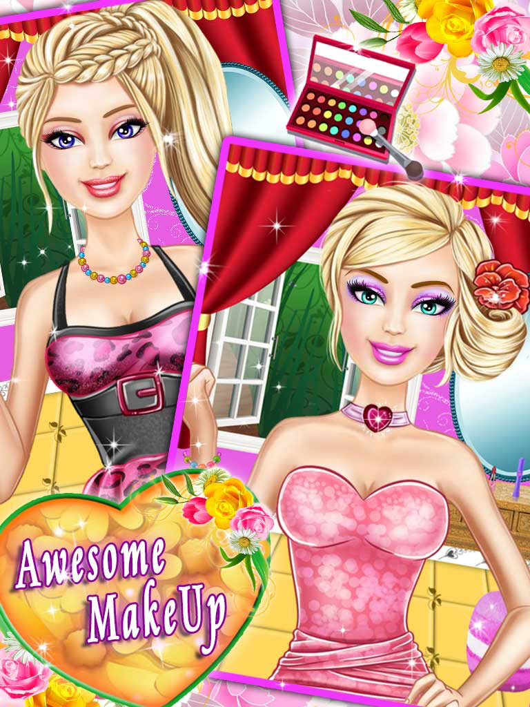 Pink Girl Beauty Bath - Girls game screenshot 8