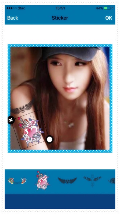 Screenshot #2 pour Fabricants De Beaux Corps Vous-Même De Conceptions De Tatouage