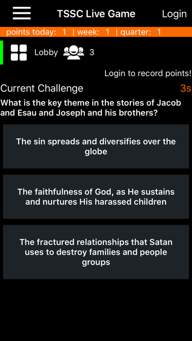Screenshot #2 pour The Sabbath School Challenge