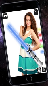 Jedi Lightsaber - Laser sword with sound effects screenshot #2 for iPhone