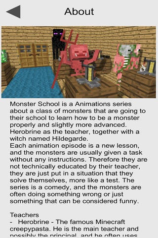 Monster School Edition : Animation Series for Minecraft screenshot 3