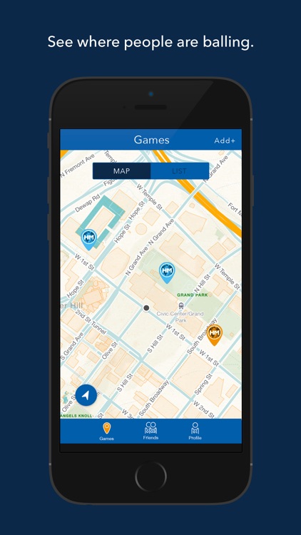 Hoopmaps: Pickup Basketball