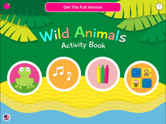 Wild Animals - Activity Book - Lite iPad screenshot