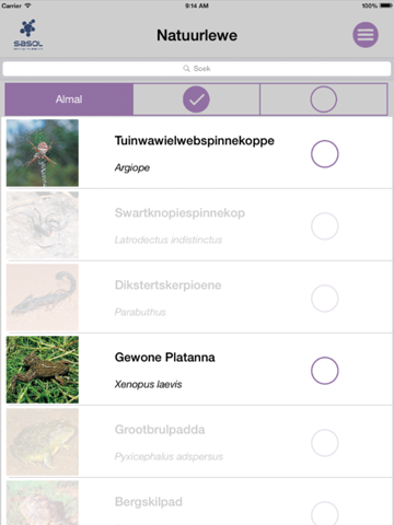Screenshot #5 pour Sasol Natuurlewe vir Beginners (Lite): Blitsfeite, foto's en video's van 46 Suider-Afrikaanse diere