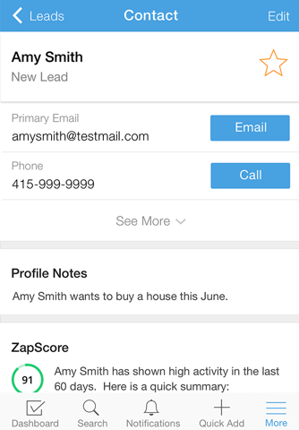 Zap - Real estate CRM screenshot 2