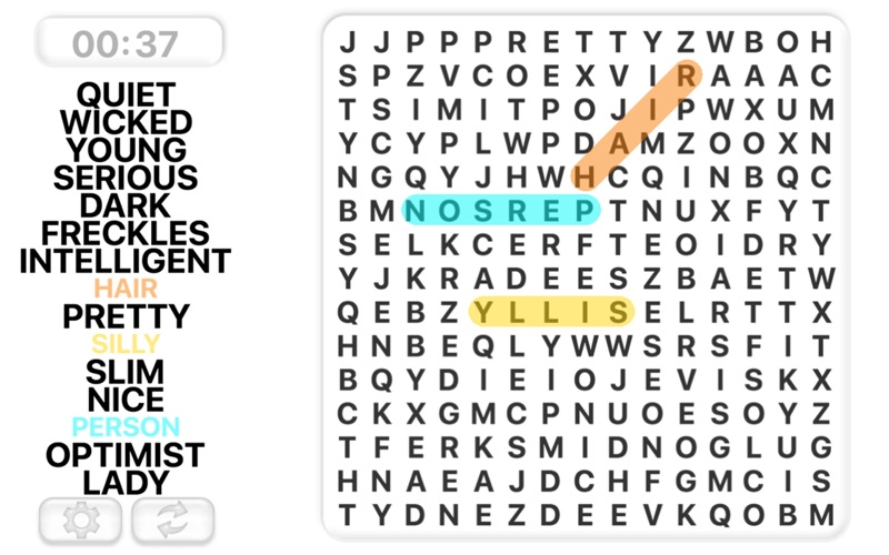 How to cancel & delete word search in english - find letters and create words with this fun puzzle game 2