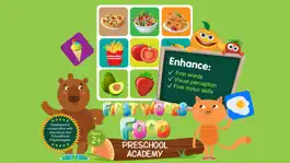 Game screenshot First Words Food - English : Preschool Academy educational game lesson for young children mod apk