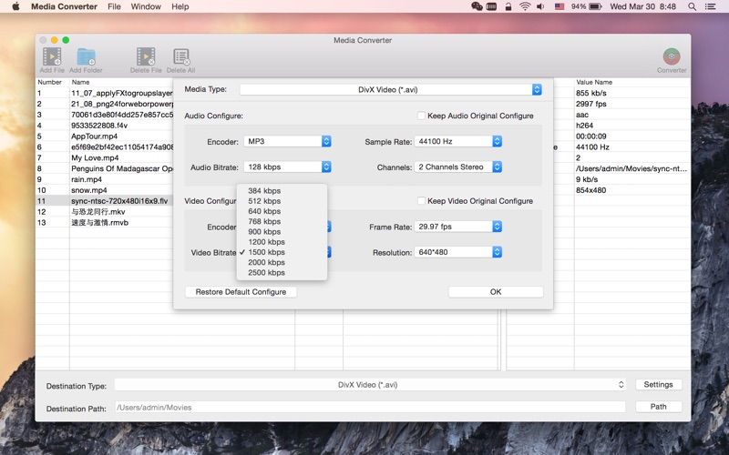 Screenshot #3 pour Media Converter Pro