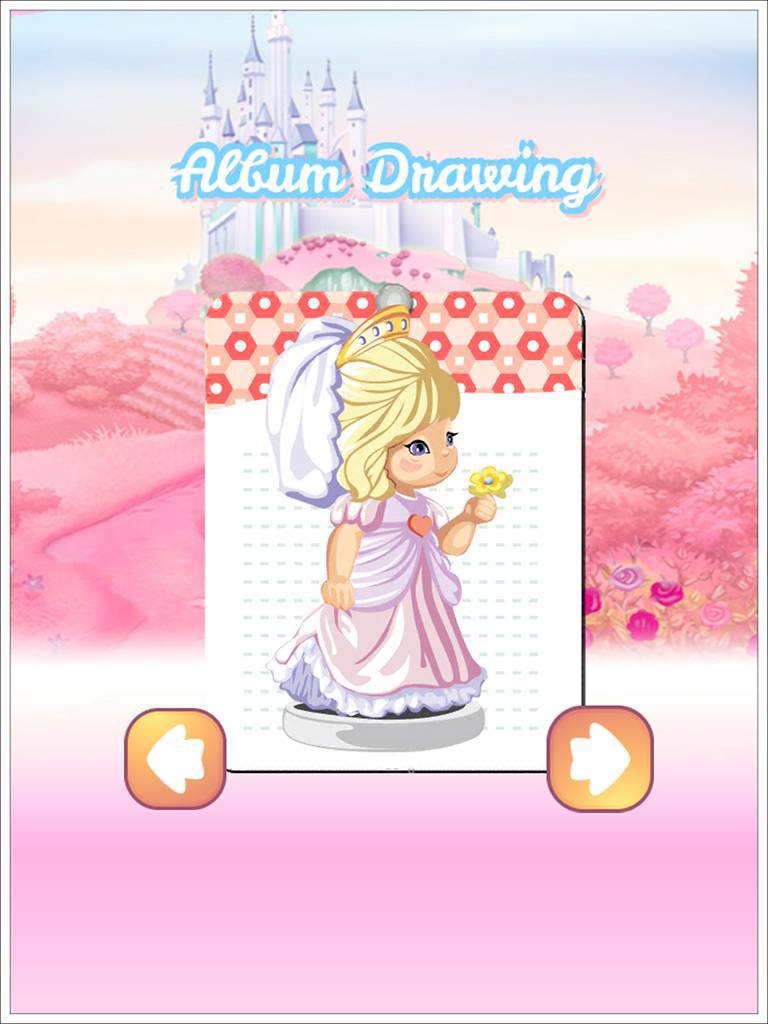 princess kids coloring book inspiration logo page screenshot 7
