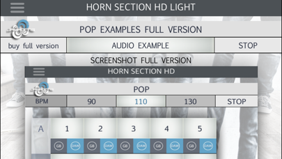 Screenshot #2 pour Horn Section HD Light