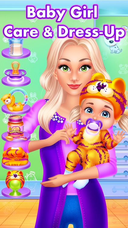 Babysitter Makeup Party Salon  - Baby Girl Games