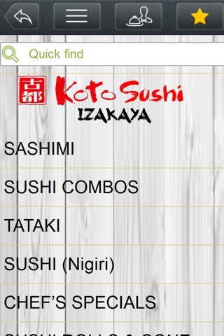 Koto Sushi screenshot 2