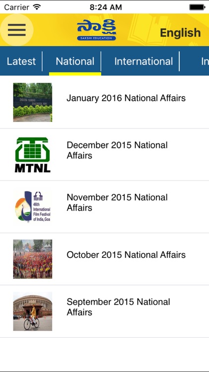 Sakshi Education Current Affairs