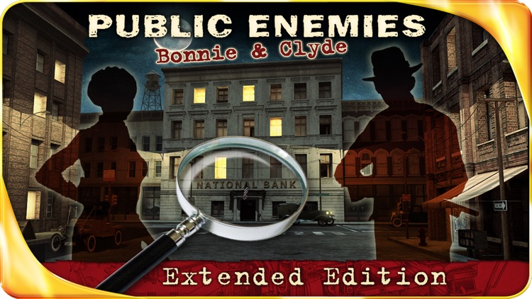 Public Enemies : Bonnie & Clyde – Extended Edition - A Hidden Object Adventure screenshot-0