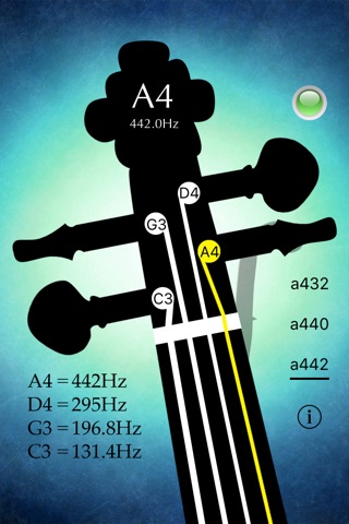 Viola Tuner Professional screenshot 2