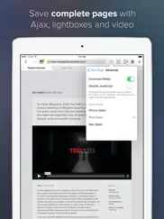 offline pages pro ipad capturas de pantalla 3