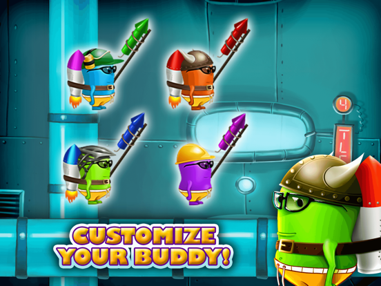 Monster Jump Race-Smash Candy Factory Jumping Game iPad screenshot